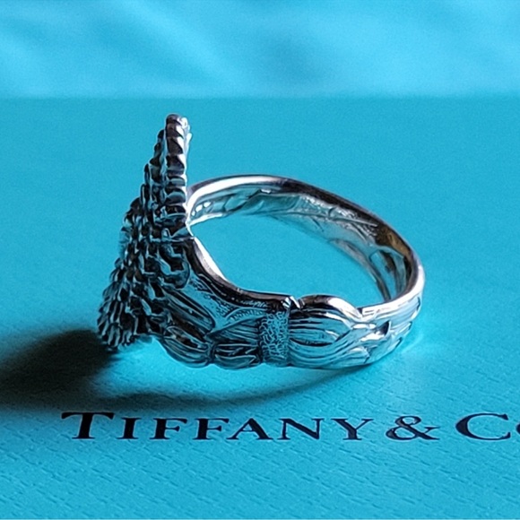 1885 Tiffany & Company Dandelion Spoon Ring 62 🎁 - Picture 2 of 14